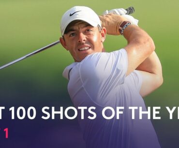 Best 100 Golf Shots Of The Year | Part 1