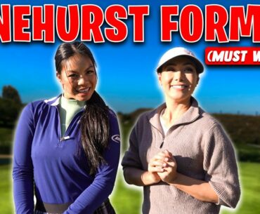 Golf Sisters Team Up | Pinehurst Alternate Shot Format || Shee Golfs