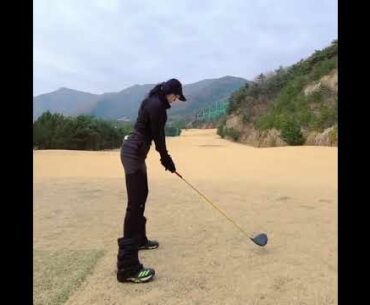 🏌️nice shot👏🏻  #허은지프로💋 | GOLF VN
