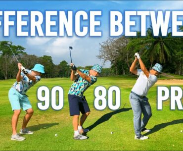 Difference between PRO 80 90 Low and Mid Handicap