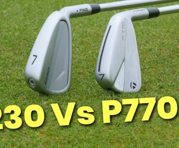 PING i230 Vs TAYLORMADE P770 IRONS: WE PICK A WINNER!