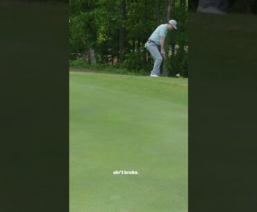 2 chip ins in a row?? Frankie Borrelli started feeling it out there