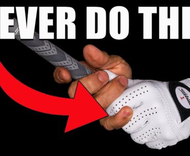 Never Do This ONE Thing with Your Golf Overlap Grip!