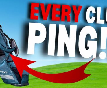 The PERFECT Golf Setup - EVERY CLUB IS PING!?