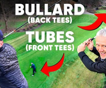 Can A MID-HANDICAPPER Beat A SCRATCH GOLFER Playing Off The FRONT TEES?? | Tubes v Jimmy Bullard
