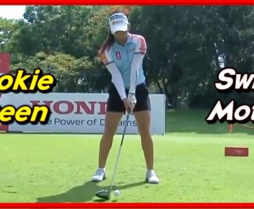 Rookie of The Year "Atthaya Thitikul" Beautiful Hip Turn Swing & Slow Motions