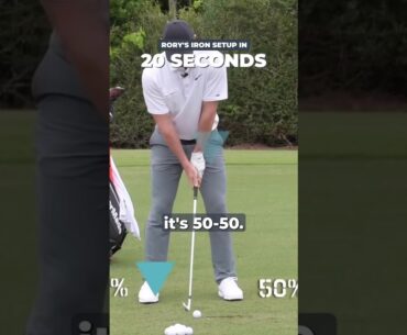 Rory McIlroy's Perfect Set Up In 20 Seconds!