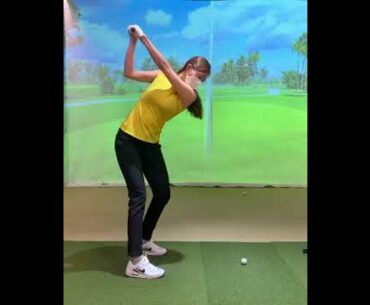 우왕 스윙👍🏻👍🏻  ⭕️ #golf  #골프  | GOLF VN #shorts