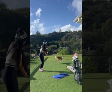 New Year’s resolution is to practice more chipping 🙈 #shorts