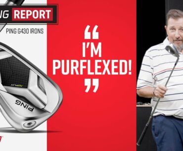 "I'm Purflexed!" | PING G430 Irons Review | The Swing Report