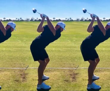DUSTIN JOHNSON GOLF SWING - SLOW MOTION