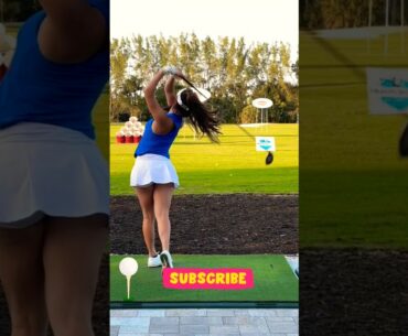 Long Bomb Drives by Sabrina Andolpho  #shorts #golfswing #golfer #golf
