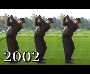 TIGER WOODS GOLF SWING 2002 - SLOW MOTION