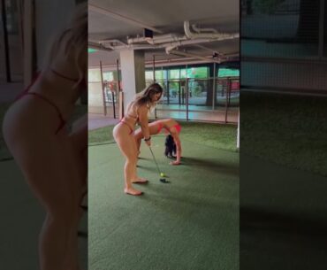 Golf girls #golf #golfswing #shorts