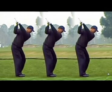 TIGER WOODS GOLF SWING 2002 - SLOW MOTION
