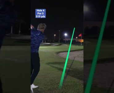 Hole 4 at Education City Golf Club’s 6 hole course | Par 5, 519 yds #golf #shorts