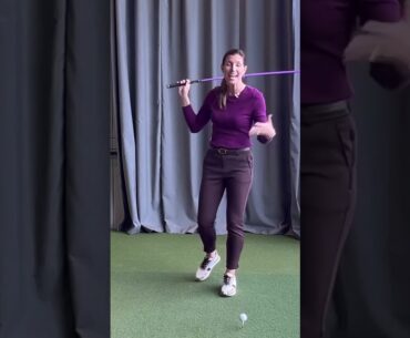 Lag Shot Lady Driver Training Aid Backswing Tips With Erika Larkin
