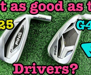 PING G430 IRONS vs PING G425 IRONS REVIEW | Have they improved as much as the Drivers?