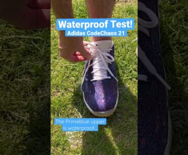 Are the Adidas CodeChaos 21 Waterproof?