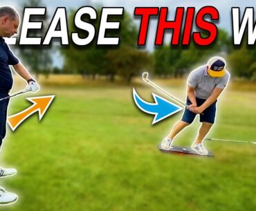 Release the Golf Club PAST the Ball for Maximum Compression