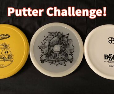 Birdie vs Armadillo vs Berg - 1 Speed Putter Challenge!