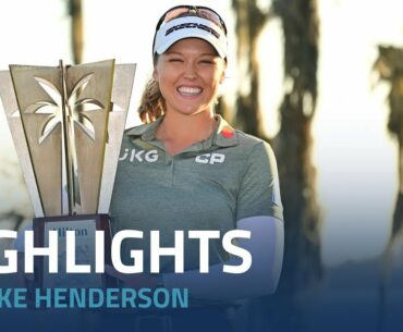 Brooke Henderson Final Round Highlights | 2023 Hilton Grand Vacations Tournament of Champions