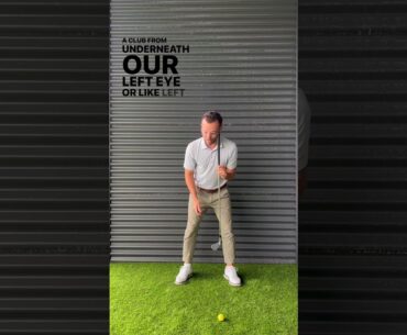 Your ball position influences your swing!