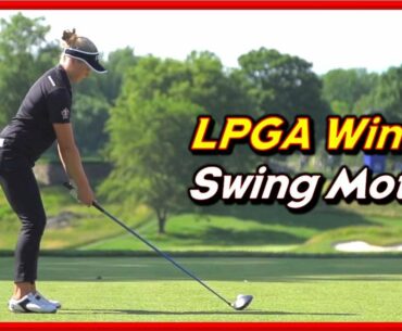 LPGA Winner "Brooke Henderson" Driver-Wood-Iron Swing & Slow MotionsㅣHilton 2023 Champion