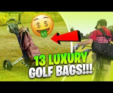 13 Luxury Golf Bags That Stand Out In 2023