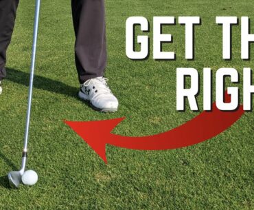 The Proper Golf Stance Setup for Driver and Irons