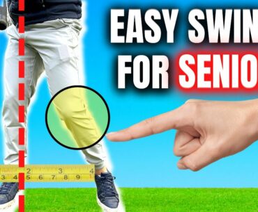 I’ve DISCOVERED the EASIEST DRIVER SWING FOR SENIOR GOLFERS