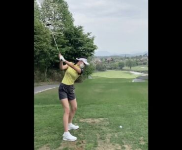 골프스윙 골프자세 골프퀸 ⭕️ #golf  #골프  | GOLF VN #shorts