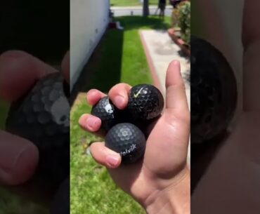 Rare golf ball finds