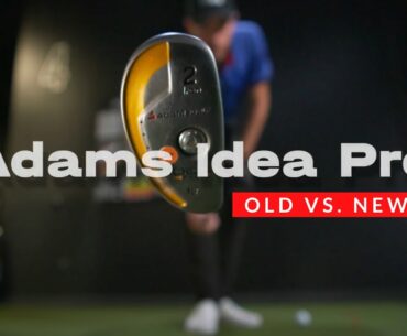 OLD vs. NEW: Adams Idea Pro “Tour Prototype” hybrid (used by Bernhard Langer)