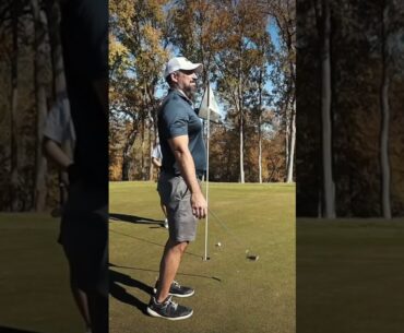 The worst kind of missed putt. #golfshorts #shorts #putter