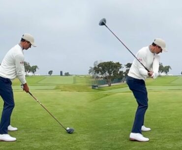 ADAM SCOTT GOLF SWING 2022 - IRON & DRIVER - SLOW MOTION