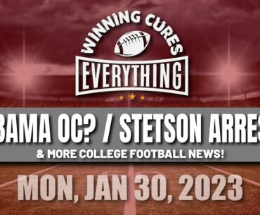Washington OC meeting with Alabama, Saban talks NIL, Stetson arrested, Pac 12 expansion & more!
