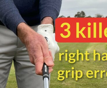 3 right hand grip errors