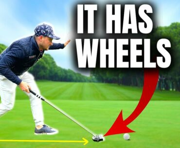 THIS GROUNDBREAKING NEW PUTTER HAS WHEELS...Does it work?