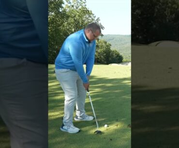 TRENT PUTTER FROM THE TEE BOX