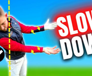This Is What I Would Do To STOP Rushing YOUR Downswing!