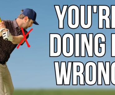 You Have to STOP Turning Like This in the Golf Swing