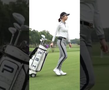 PGM waterproof golf bag with wheels
