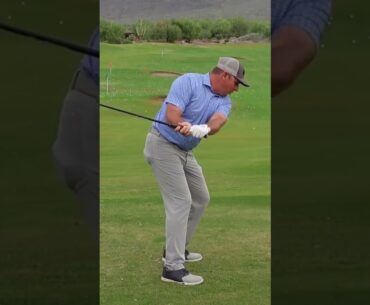 Shallow The Club LIKE THIS To Follow Your Turn In The Downswing
