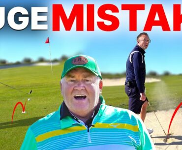 Big MISTAKE making this golf video