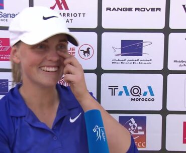 Ladies European Tour: Lalla Meryem Cup Round 3 - Interview Maja Stark (English)