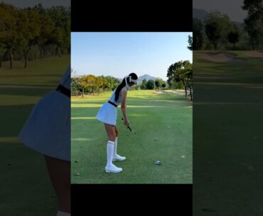 진짜 완벽 그자체당 너무 이뻐.. ⭕️ #golf  #골프  | GOLF VN #shorts