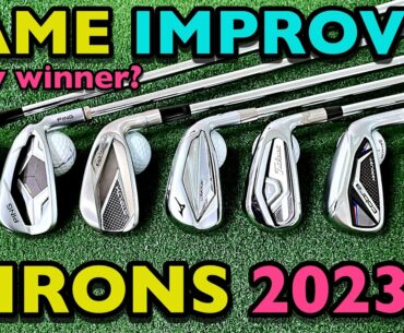 BEST GAME IMPROVEMENT IRON FOR 2023? | Paradym vs G430 vs Stealth vs JPX923 vs T300 vs Aerojet
