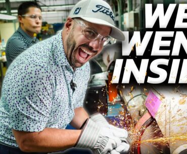 Uncovering the Secrets Behind the World's Best Golf Clubs! [Titleist Factory Tour]