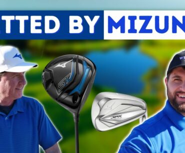 Getting Fitted for The BRAND NEW Mizuno Golf Clubs!